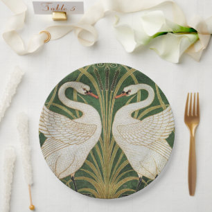 Plato De Papel Ilustracion Walter Crane