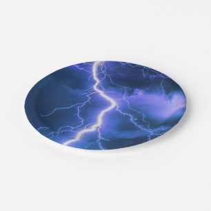 Plato De Papel Impresionante Lightning Strike Funda-Mate iPhone C