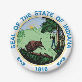 Plato De Papel Indiana