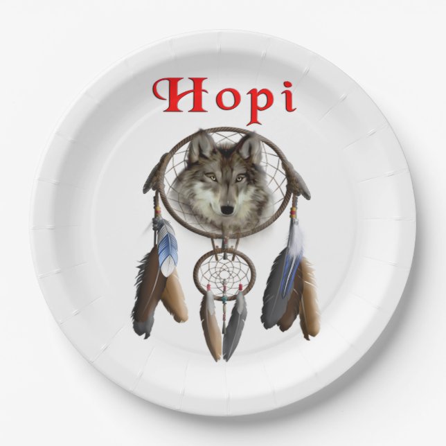 Plato De Papel indio (Anverso)