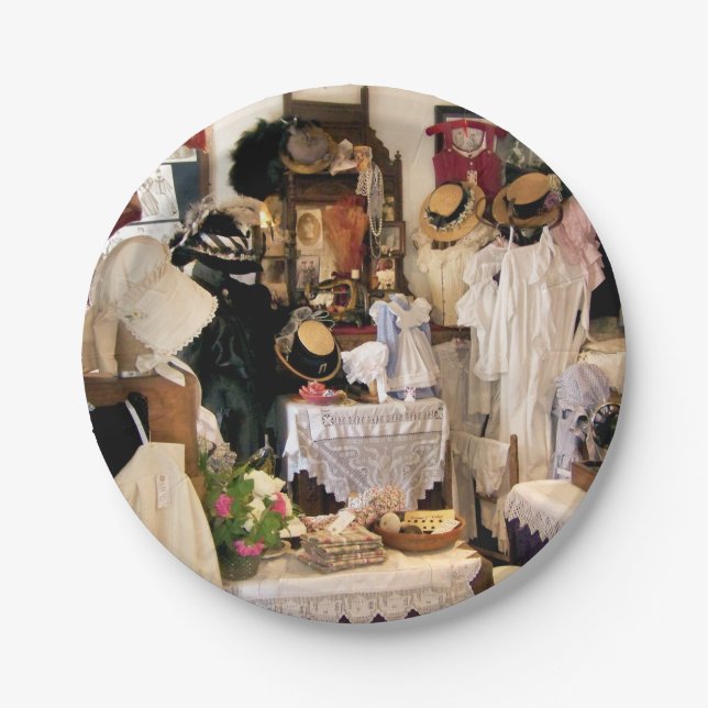 PLATO DE PAPEL INGLATERRA VICTORIANA (Anverso)