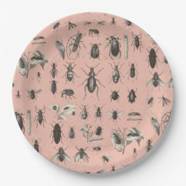 Plato De Papel Insectos de Yikes en mi placa