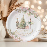 Plato De Papel Invierno caprichoso Onederland Pastel cumpleaños r<br><div class="desc">Invierno fantástico Onederland Pastel de papel de cumpleaños color rosa Placas de correspondencia disponibles.</div>