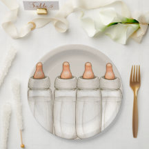 Invitación a la Baby Shower de artesanía - Bebé Bo