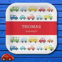 INVITACIÓN DE CUMPLEAÑOS DE TRANSPORTE