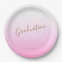 Plato De Papel Invitación de foto personalizada moderna y trendy