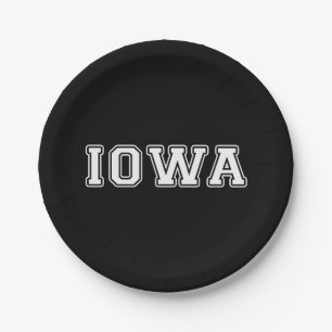 Plato De Papel Iowa