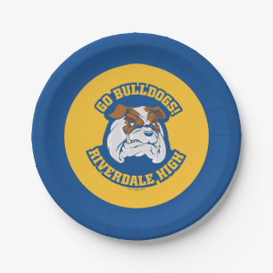 Plato De Papel Ir Bulldoges - Riverdale High