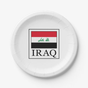 Plato De Papel Iraq
