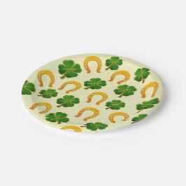 Plato De Papel Irish Fun 3D Whimsey