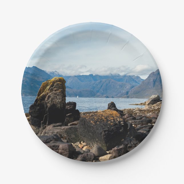 Plato De Papel Isla de Skye - Escocia, Reino Unido (Anverso)