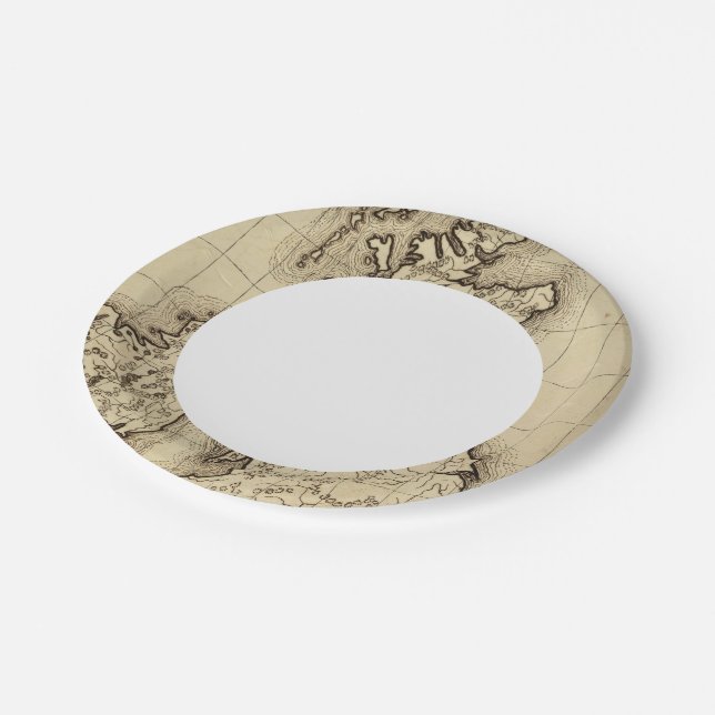 Plato De Papel Islas Británicas (Angular)
