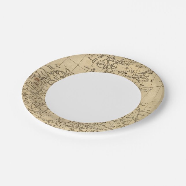 Plato De Papel Islas Británicas 5 (Angular)