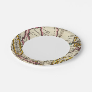 Plato De Papel Islas principales de las Indias Orientales