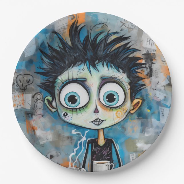 Plato De Papel Ivanovix Inkwell (Anverso)