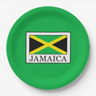 Plato De Papel Jamaica