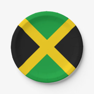 Plato De Papel Jamaica