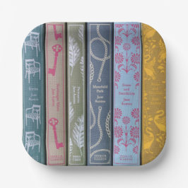 Plato De Papel Jane Austen Novels 