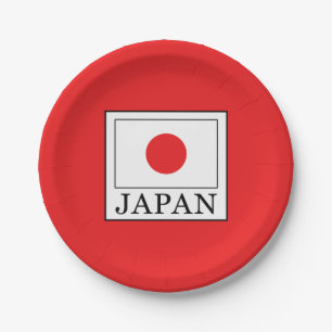 Plato De Papel Japón