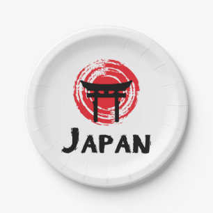 Plato De Papel Japón