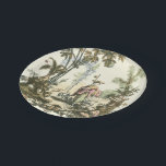 Plato De Papel Jardín asiático con la mujer y los animales<br><div class="desc">Un jardín asiático precioso del estilo llenado de los diversos animales y supervisado por una mujer vigilante. La escena conjura los pensamientos del jardín de Eden,  termina con una serpiente slithering en el primero plano. ¡Un regalo perfecto para la persona mundana,  bien-viajada en su vida!</div>