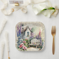 Jardín de Flores de cuento de hadas de algodón ing