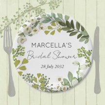 Jardín Foliage Greenery Wreath Bridal Shower
