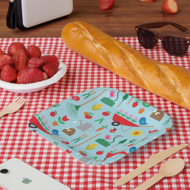 Plato De Papel Jardinería (Subido por el creador)