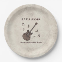 Java Jams-Brewing Rockin' Riffs-Café-Guitarra-