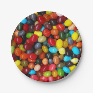 Plato De Papel Jelly Beans