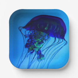 PLATO DE PAPEL JELLYFISH 2