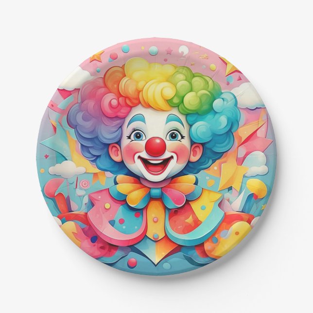 PLATO DE PAPEL " JESTER JOYFUENTE " (Anverso)