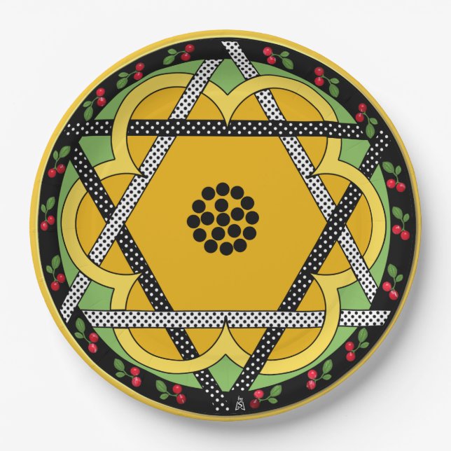 Plato De Papel Jewcy Froop (Anverso)