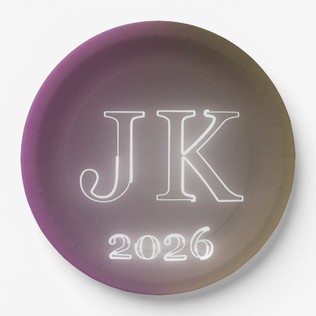 Plato De Papel JK 2026 Paper Plate (Anverso)