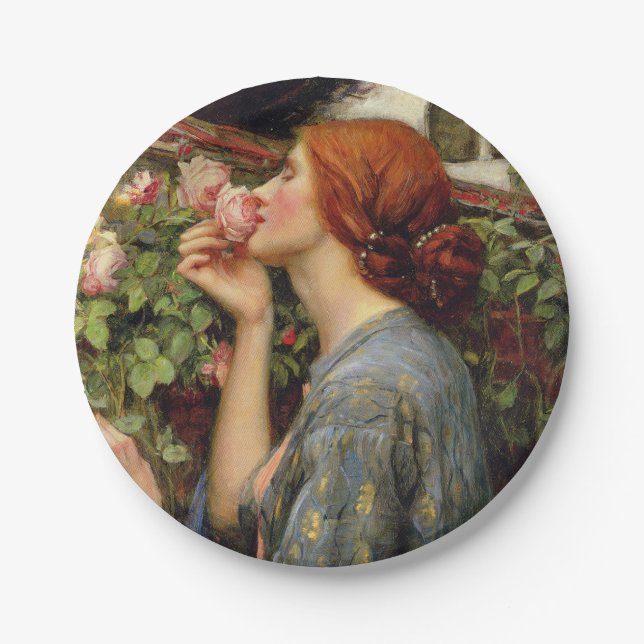 Plato De Papel John William Waterhouse (Anverso)