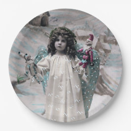 Plato De Papel Joyeux Noel