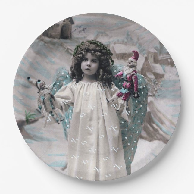 Plato De Papel Joyeux Noel (Anverso)