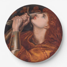 Juana de Arco (retrato) (por Dante Gabriel Rossett