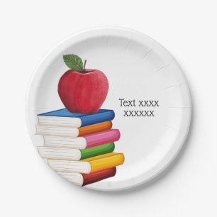 Plato De Papel jubilación de profesores, Apple, retiro de profes