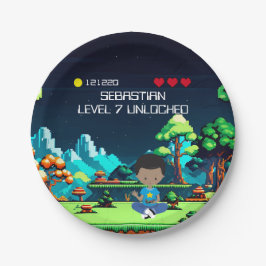 Plato De Papel Juego de Novedad divertida para ordenador Fiesta d