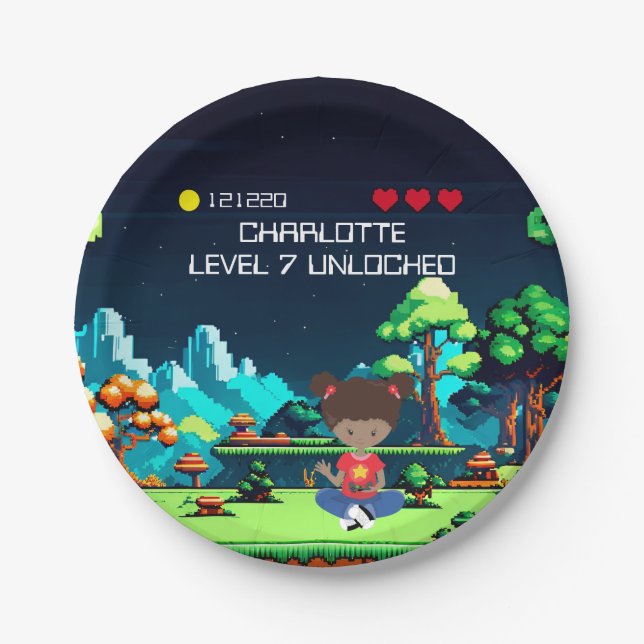 Plato De Papel Juego de Novedad divertida para ordenador Fiesta d (Anverso)