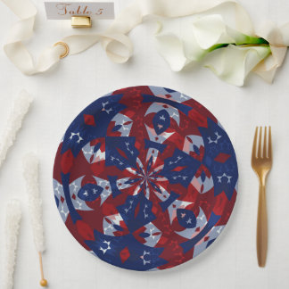 Plato De Papel julio americana _ 001
