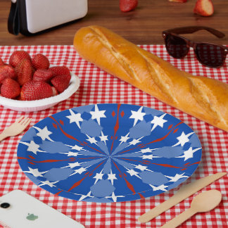 Plato De Papel july 4 , 002 Paper Plate