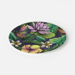 Plato De Papel Jungla