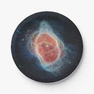 Plato De Papel JWST James Webb Telescope Southern Ring Nebula