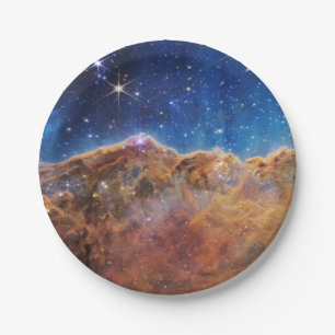 Plato De Papel JWST James Webb Telescopio Espacial Acantilados Có