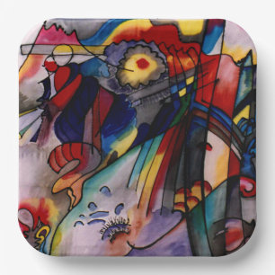 Plato De Papel Kandinsky - 293