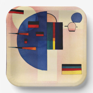 Plato De Papel Kandinsky - Calmado,