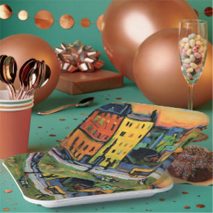 Plato De Papel Kandinsky - Casas en Múnich,