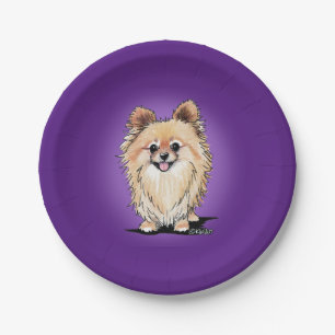 Plato De Papel KiniArt Bella Pom